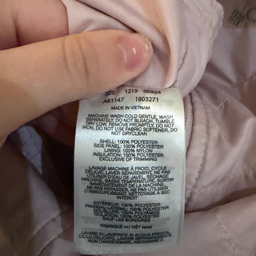 Columbia Women's Light Pink Quilted Insulated Vest - Picture 8 of 9